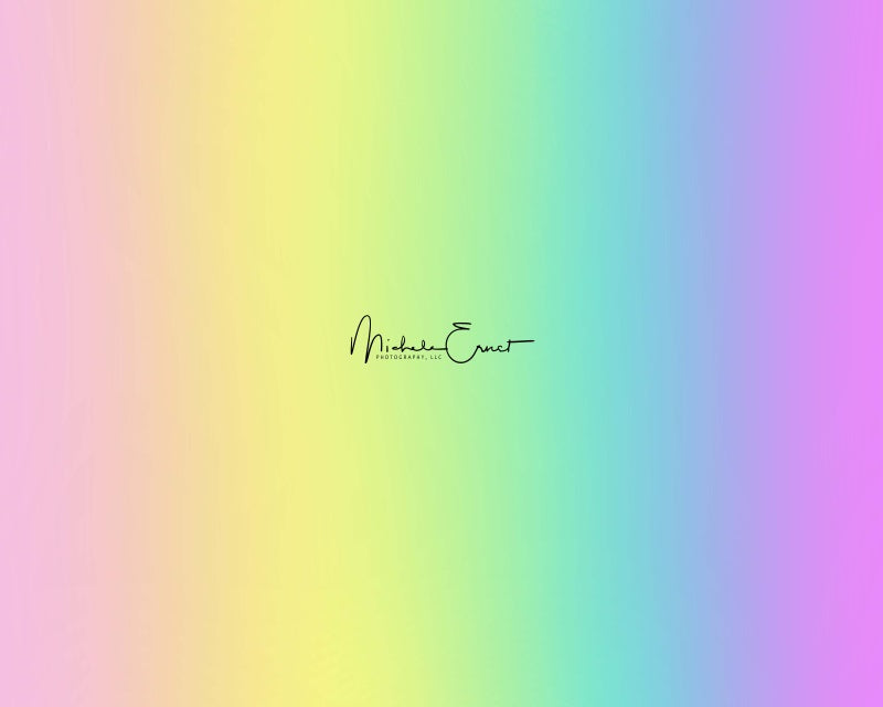 Kate Regenbogen-Sherbert-Kulisse von Michele Ernst - Kate Backdrop.de