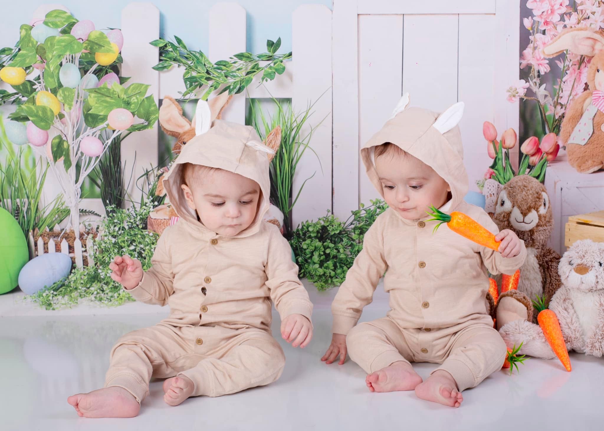 Kate Osterhase Garten Kulisse für Fotografie - Kate Backdrop.de