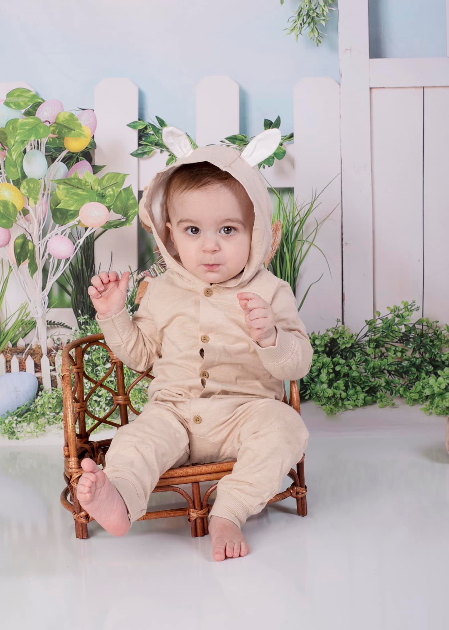 Kate Osterhase Garten Kulisse für Fotografie - Kate Backdrop.de