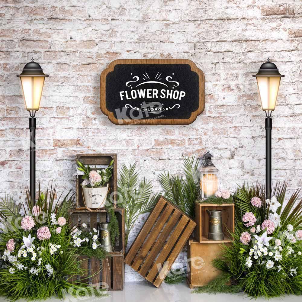 Kate Frühling Blumengeschäft Hintergrund von Emetselch - Kate Backdrop.de