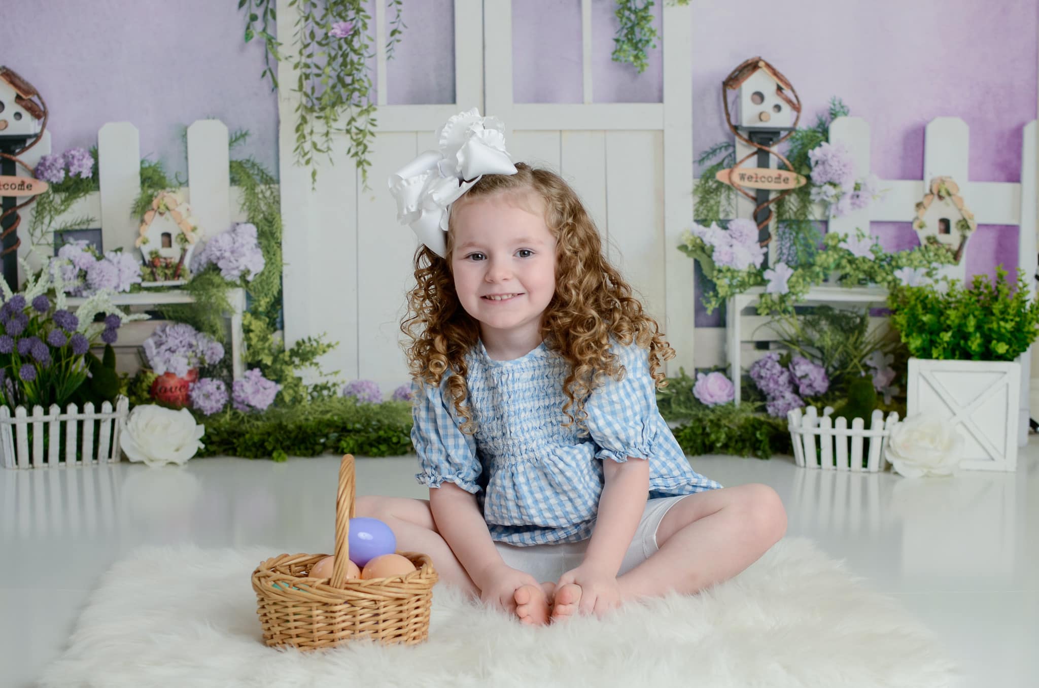 Kate Frühling Lila Eden Hintergrund von Emetselch - Kate Backdrop.de