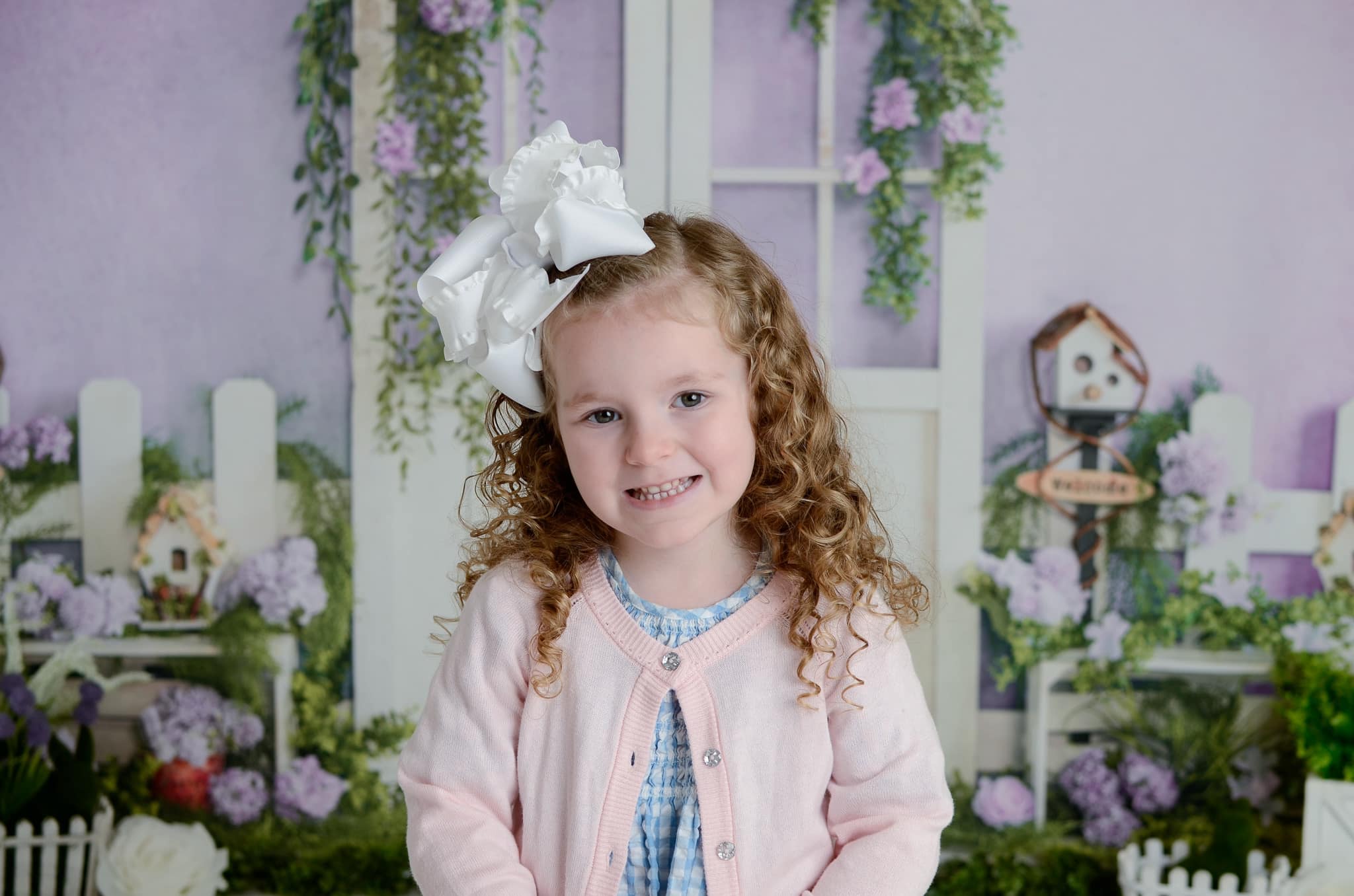 Kate Frühling Lila Eden Hintergrund von Emetselch - Kate Backdrop.de