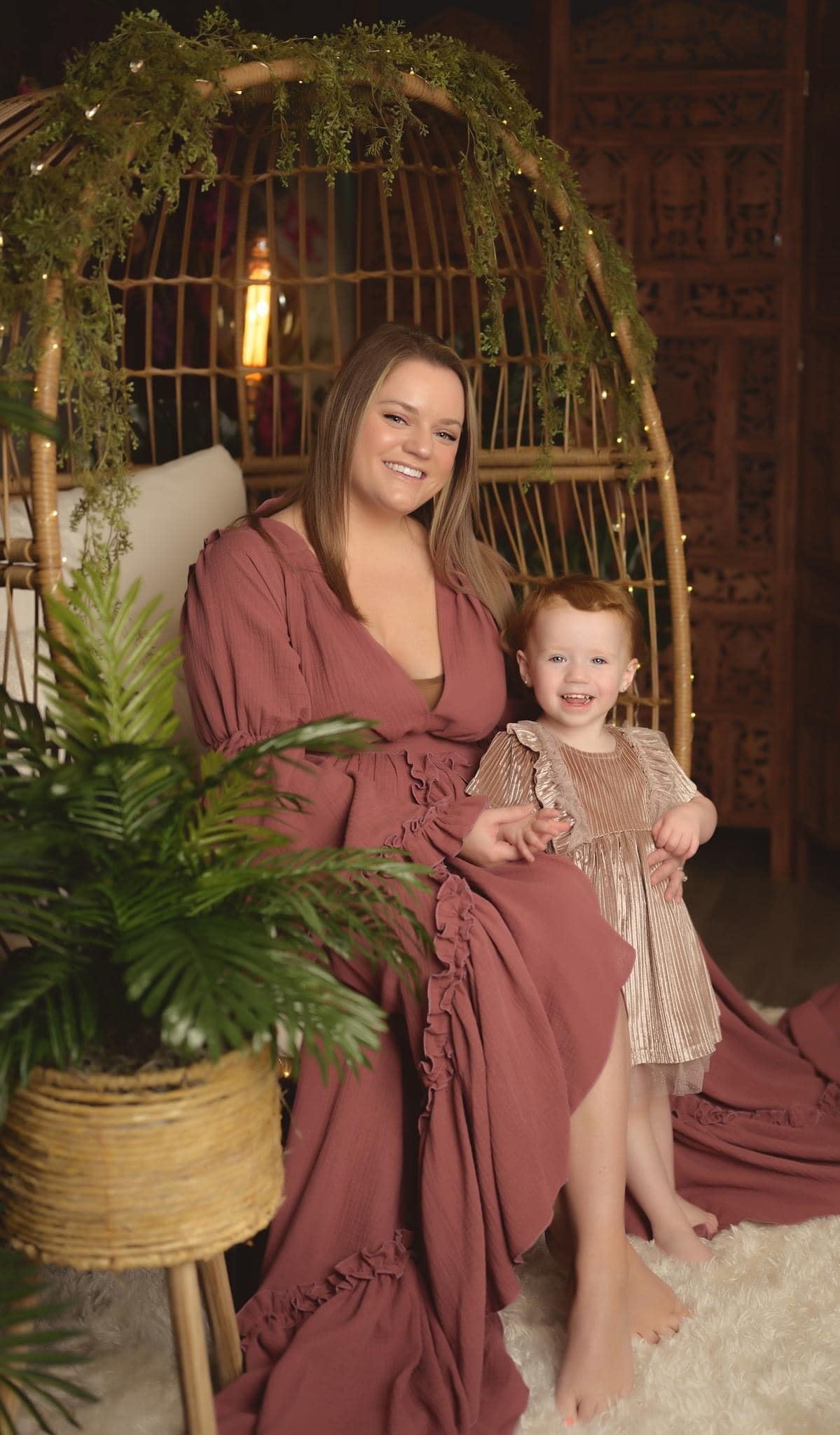 Kate Fine Art Oil Painterly floral Dark Teal Hintergrund von Mini MakeBelieve - Kate Backdrop.de