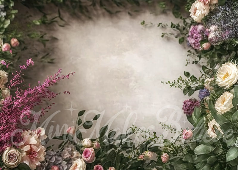 Kate Fine Art Floral Light Hintergrund von Mini MakeBelieve - Kate Backdrop.de