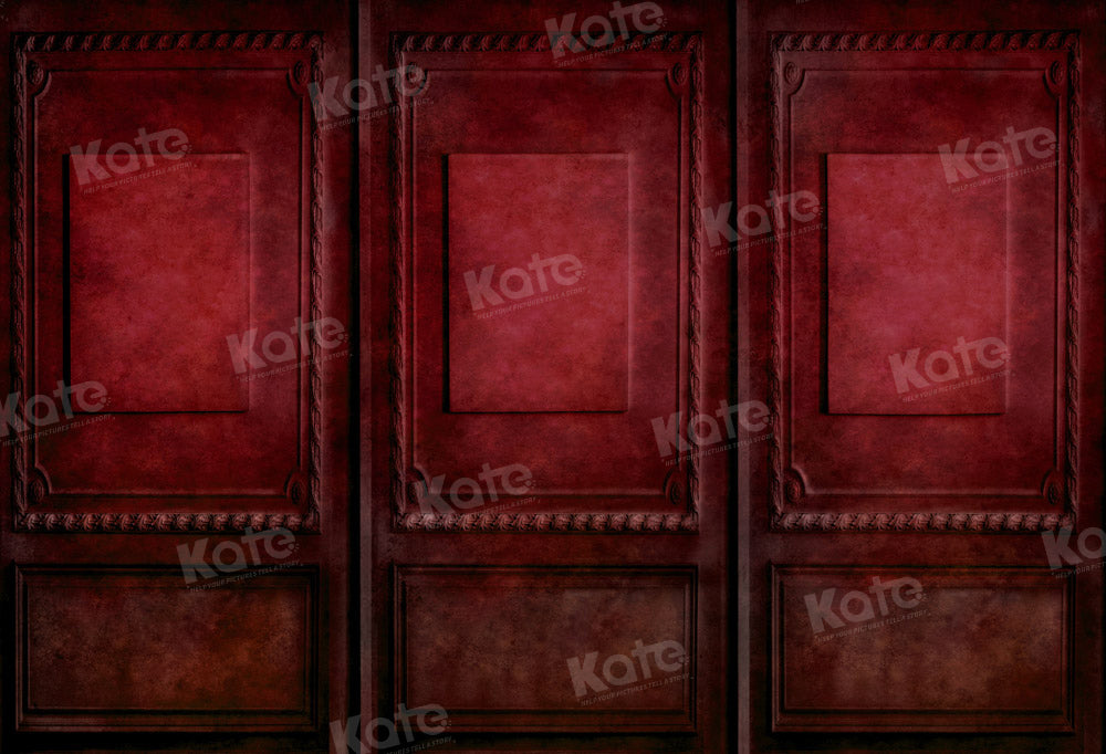 Kate Retro Rot Wandhintergrund von Kate - Kate Backdrop.de