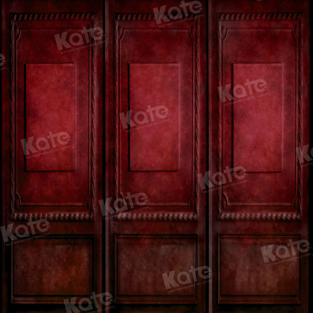 Kate Retro Rot Wandhintergrund von Kate - Kate Backdrop.de