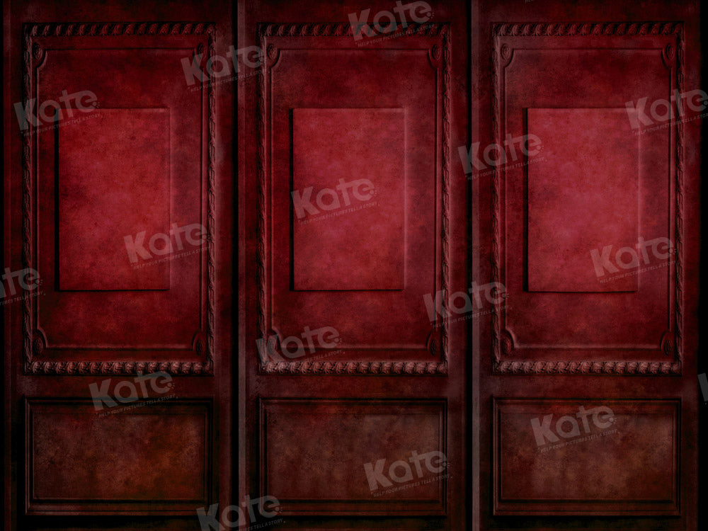 Kate Retro Rot Wandhintergrund von Kate - Kate Backdrop.de