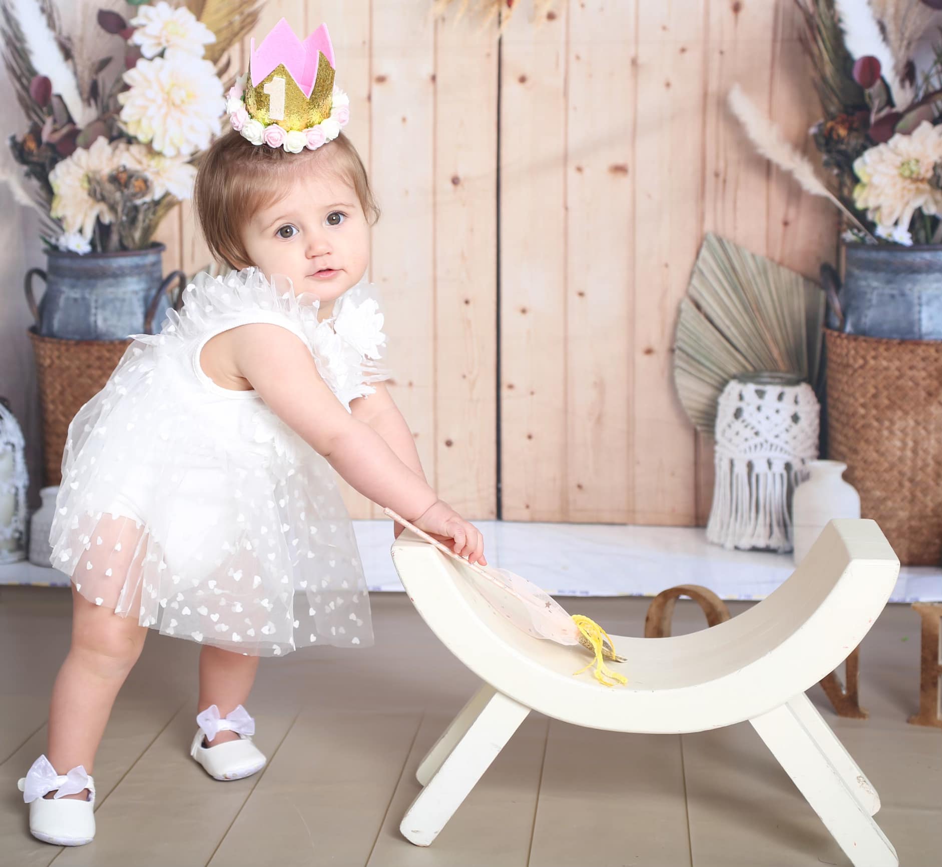 Kate Boho Raum Scheunentür Hintergrund von Emetselch - Kate Backdrop.de