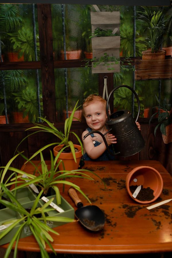 Kate Holz-Pflanzen-Hintergrund von Ashley Paul - Kate Backdrop.de