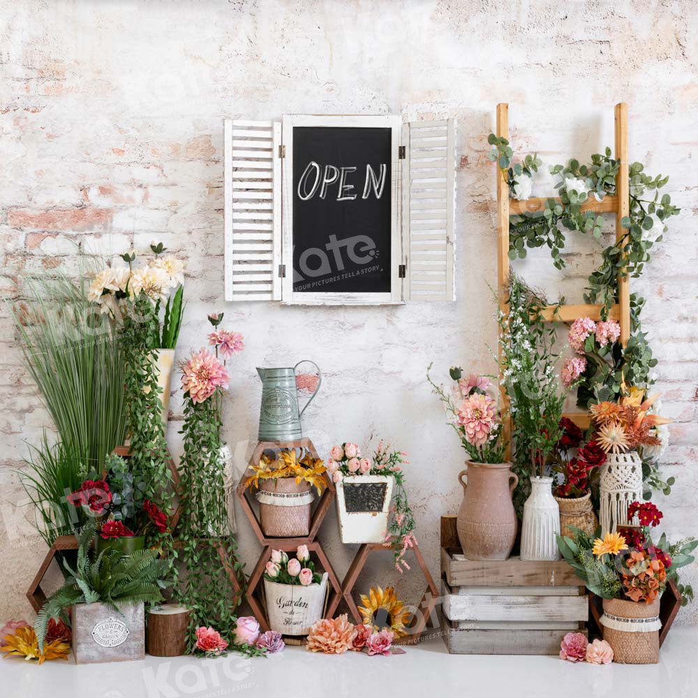 Kate Frühling Blumenladen Hintergrund von Emetselch - Kate Backdrop.de