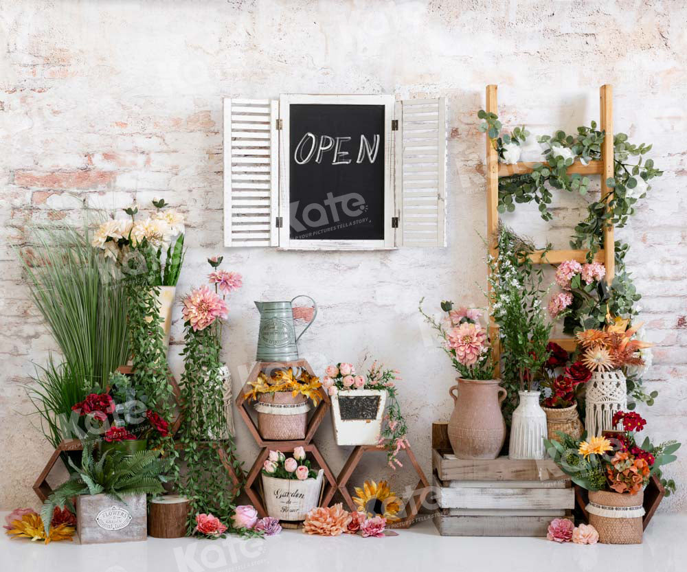Kate Frühling Blumenladen Hintergrund von Emetselch - Kate Backdrop.de