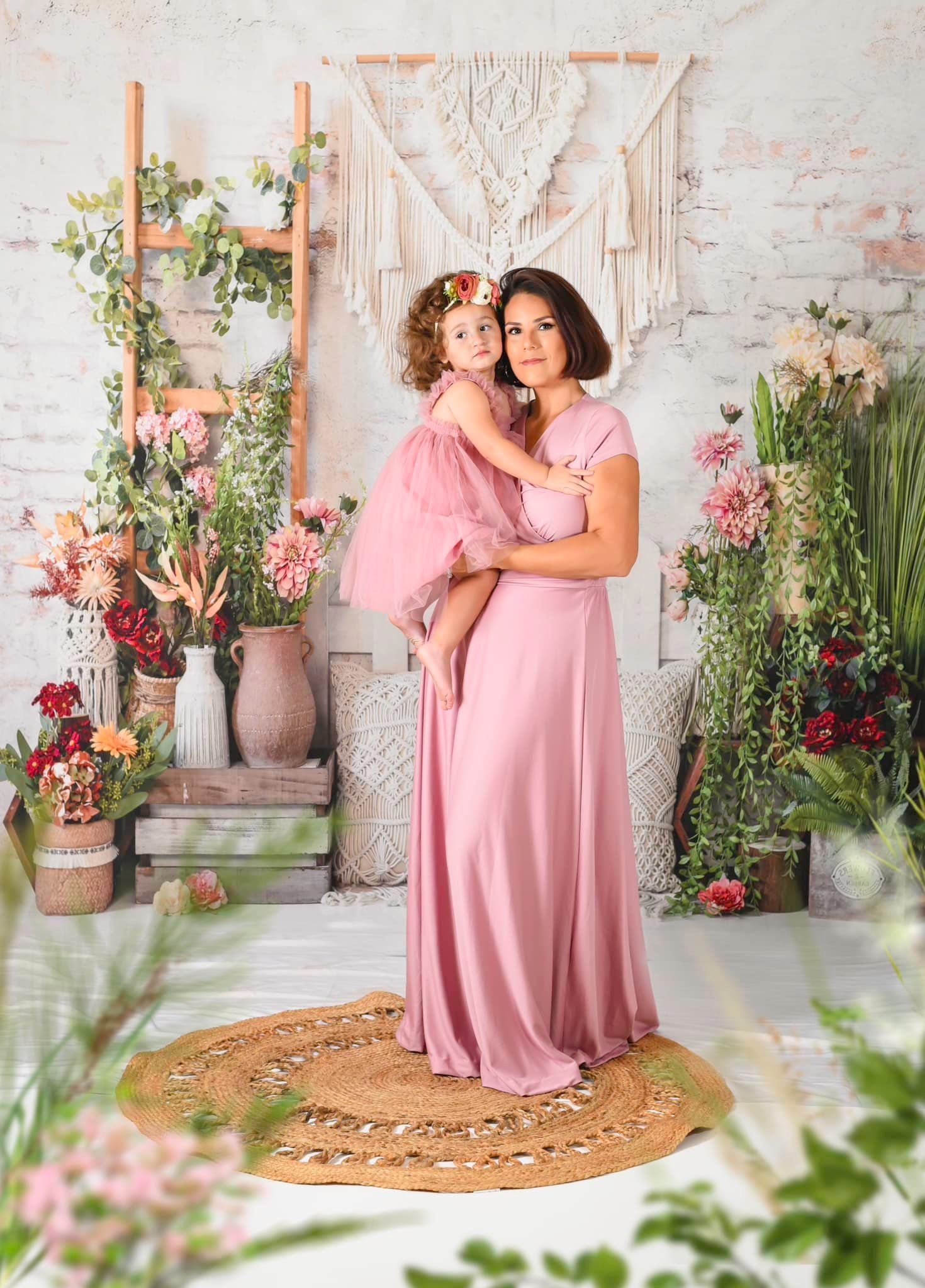 Kate Frühling Boho Blume Hintergrund von Emetselch - Kate Backdrop.de