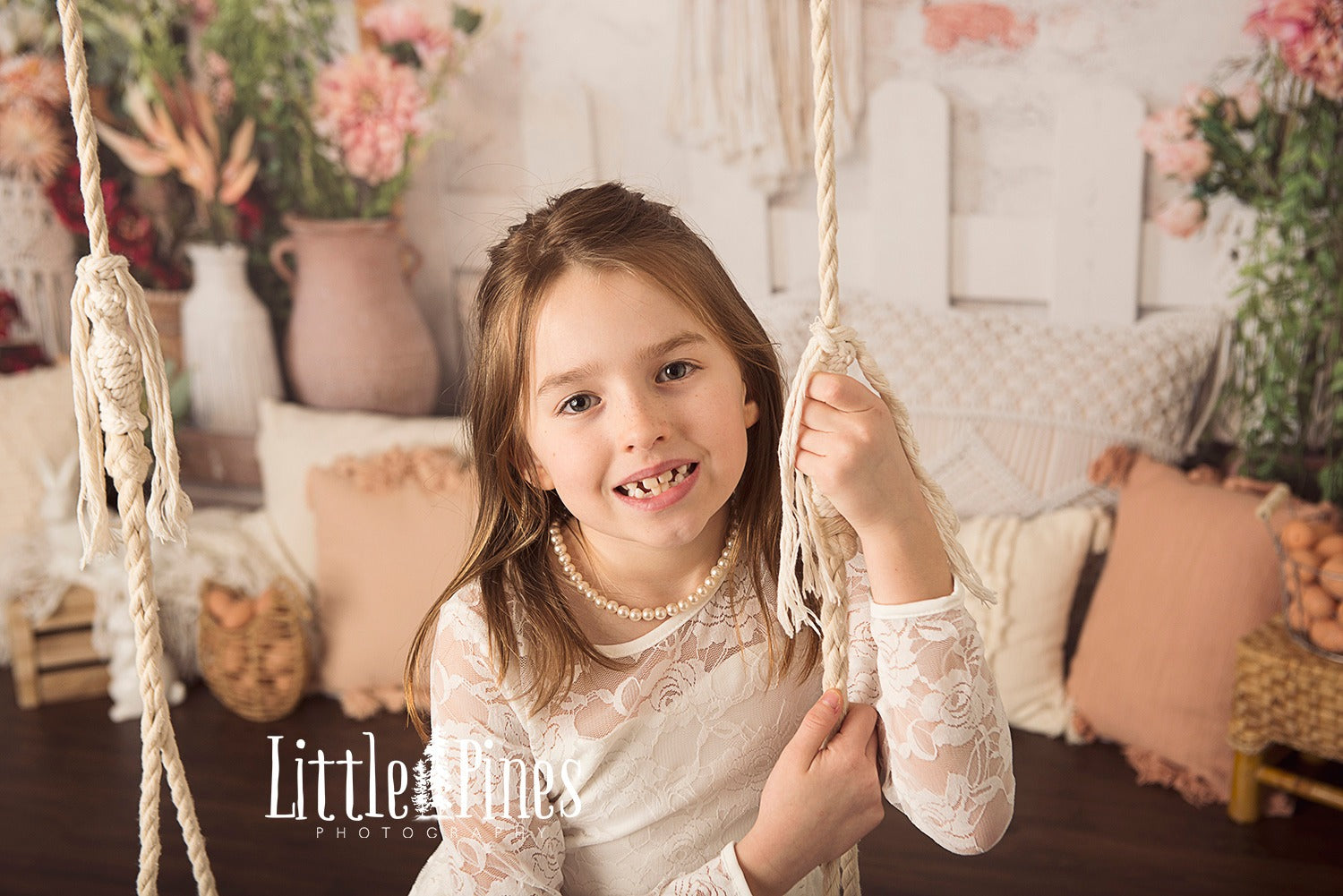 Kate Frühling Boho Blume Hintergrund von Emetselch - Kate Backdrop.de