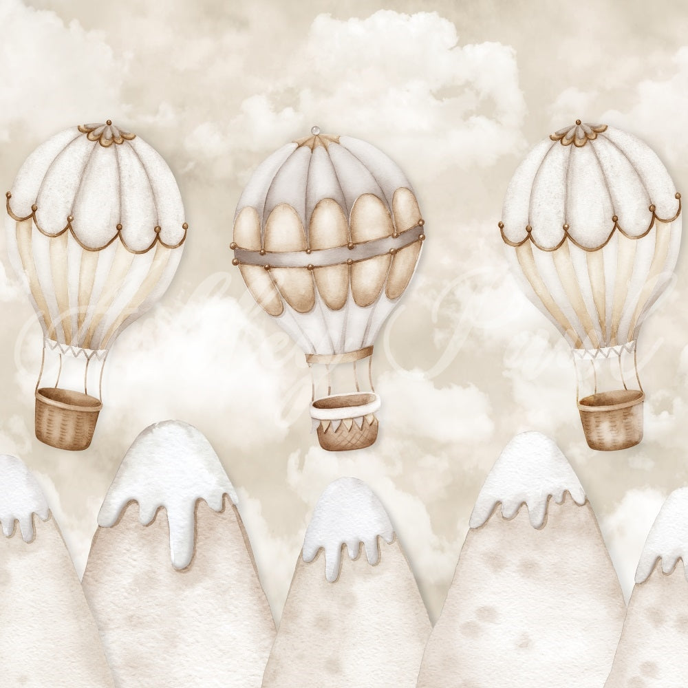 Kate Heißluftballon-Hintergrundkulisse von Ashley Paul - Kate Backdrop.de
