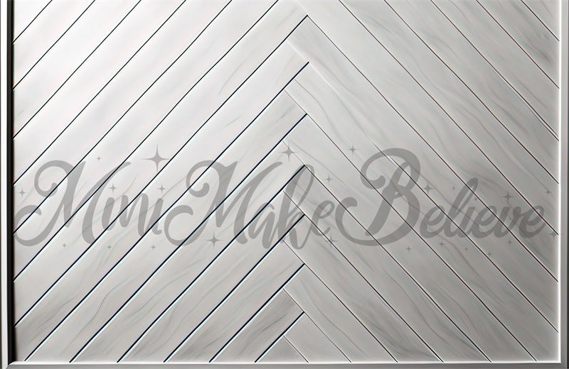 Kate Weißes Parkett als Kulisse von Mini MakeBelieve - Kate Backdrop.de