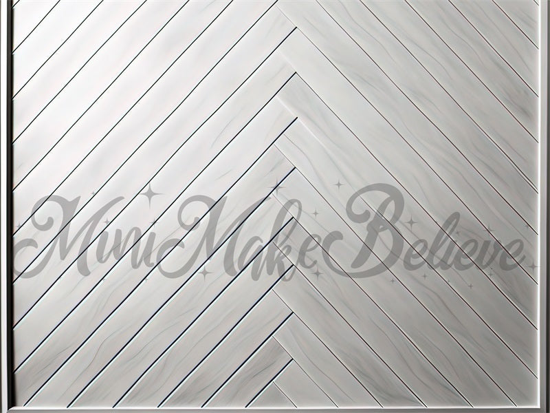 Kate Weißes Parkett als Kulisse von Mini MakeBelieve - Kate Backdrop.de