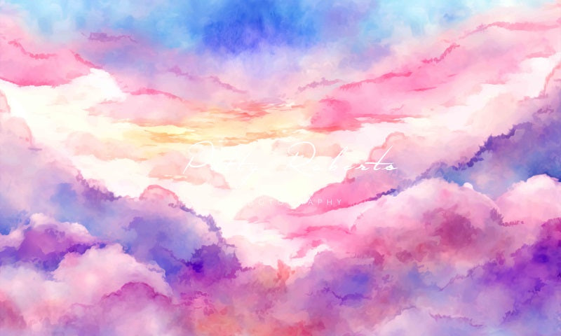 Kate Zuckerwatte-Himmel-Hintergrund von Patty Roberts - Kate Backdrop.de