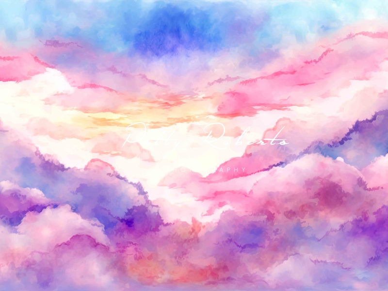 Kate Zuckerwatte-Himmel-Hintergrund von Patty Roberts - Kate Backdrop.de