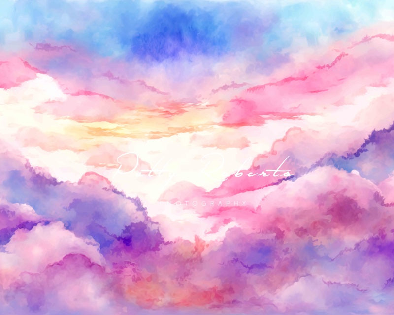Kate Zuckerwatte-Himmel-Hintergrund von Patty Roberts - Kate Backdrop.de