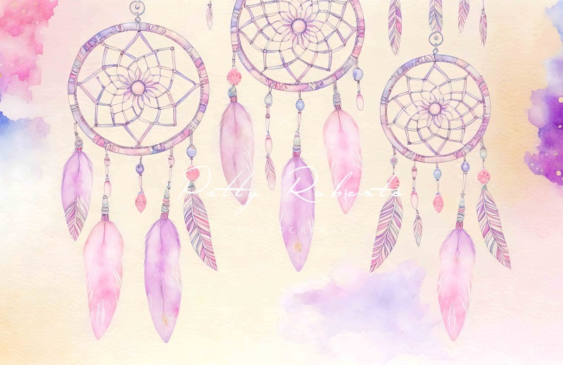 Kate Violette Traumfänger als Hintergrund von Patty Roberts - Kate Backdrop.de