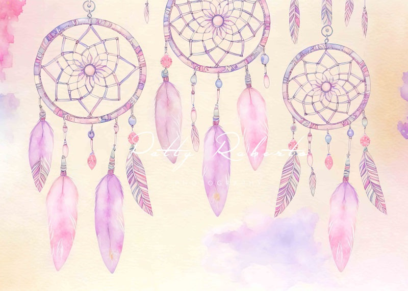 Kate Violette Traumfänger als Hintergrund von Patty Roberts - Kate Backdrop.de