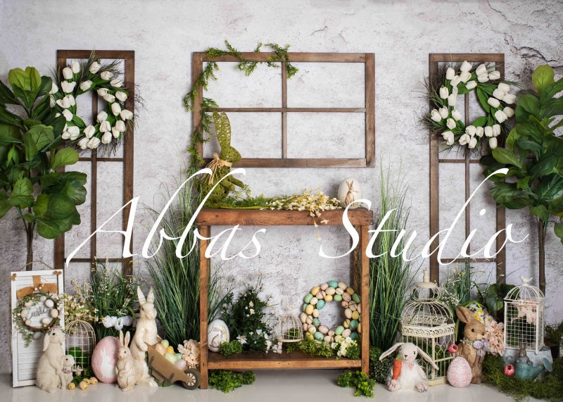 Kate Frühling Ostern Wand Hintergrund von Abbas Studio - Kate Backdrop.de