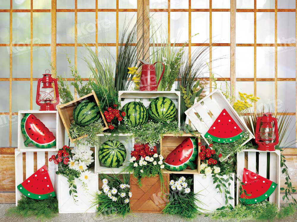 Kate Sommerfrüchte Wassermelone Hintergrund von Emetselch - Kate Backdrop.de