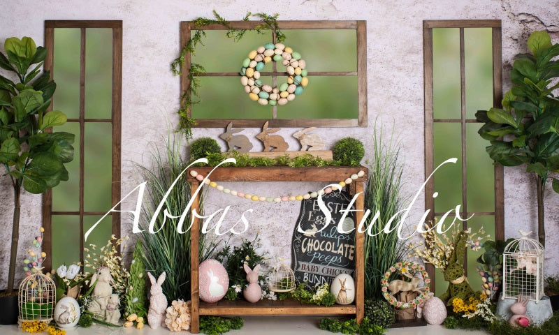Kate Ostern Grüne Hintergrund von Abbas Studio - Kate Backdrop.de