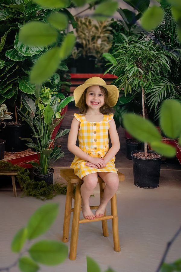 Kate Tropisches Gewächshaus Innenhintergrund von Mandy Ringe Photography - Kate Backdrop.de