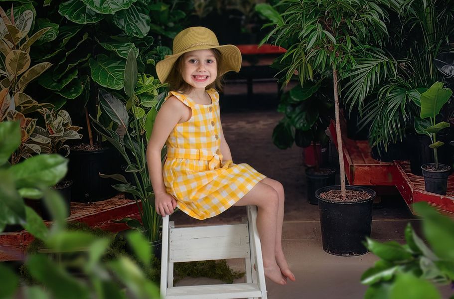 Kate Tropisches Gewächshaus Innenhintergrund von Mandy Ringe Photography - Kate Backdrop.de