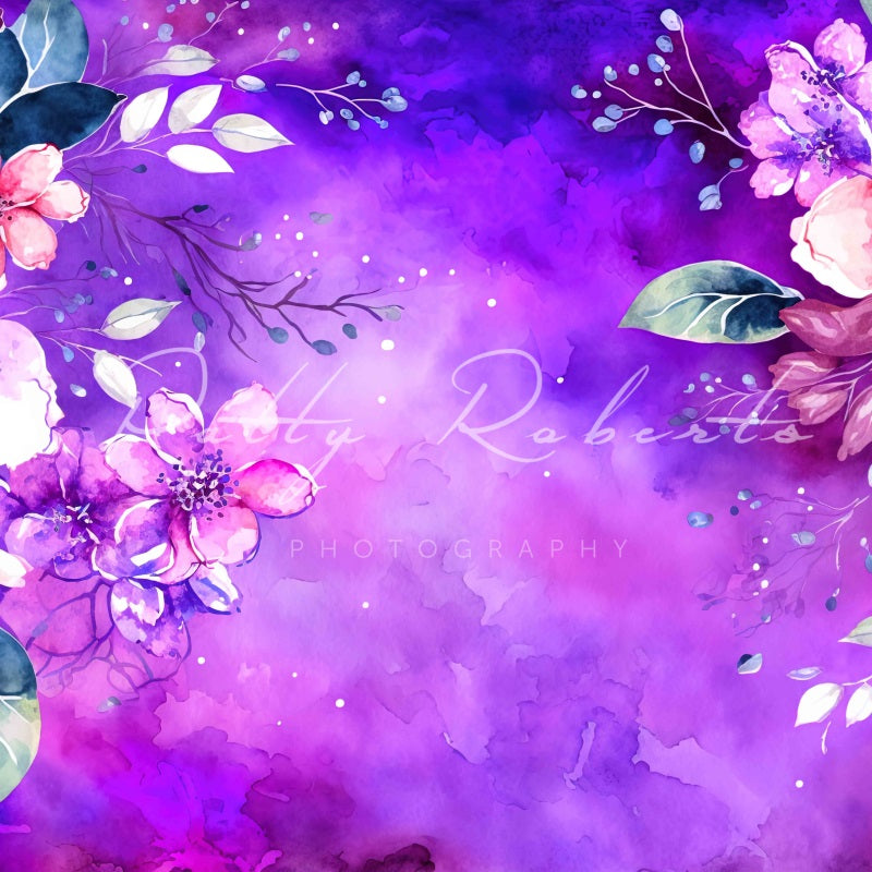 Kate Mit Liebe gemalt Floral Fine Art Hintergrund von Patty Roberts - Kate Backdrop.de