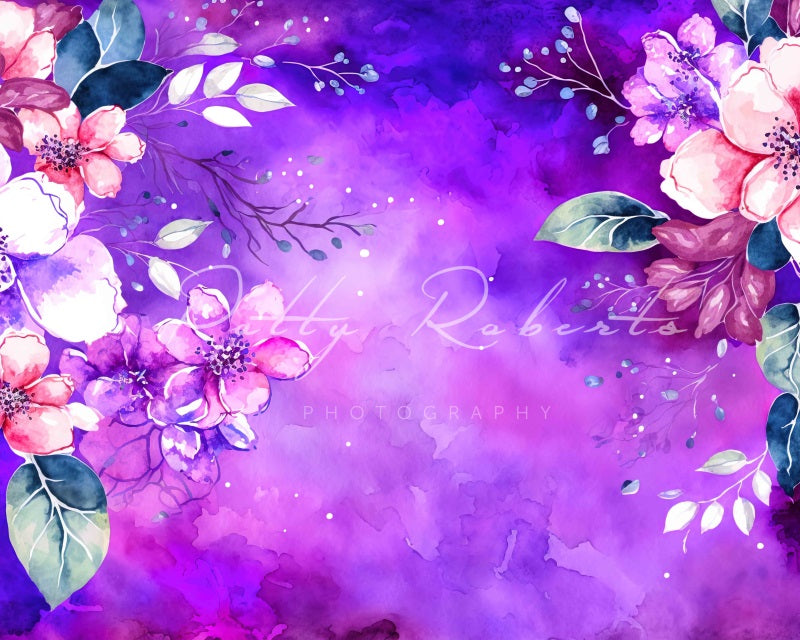 Kate Mit Liebe gemalt Floral Fine Art Hintergrund von Patty Roberts - Kate Backdrop.de