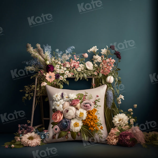 Kate Boho Retro Floral Hintergrund von Chain Photography - Kate Backdrop.de