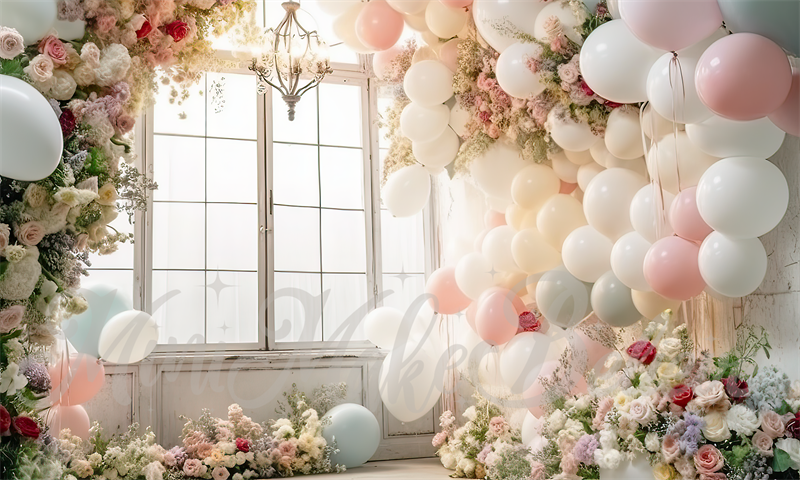 Kate Painterly Frühling Distressed Licht Party Zimmer Hochzeit Geburtstag Hintergrund von Mini MakeBelieve