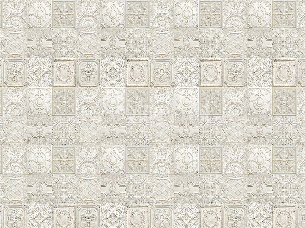 Kate Cremefarbene Fliesenwand Boudoir Hintergrund von Ashley Paul - Kate Backdrop.de