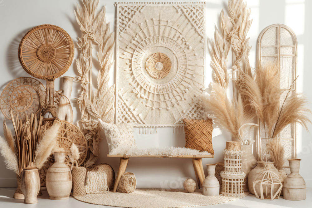 Kate Sommer Boho Zimmer Hintergrund von Chain Photography - Kate Backdrop.de