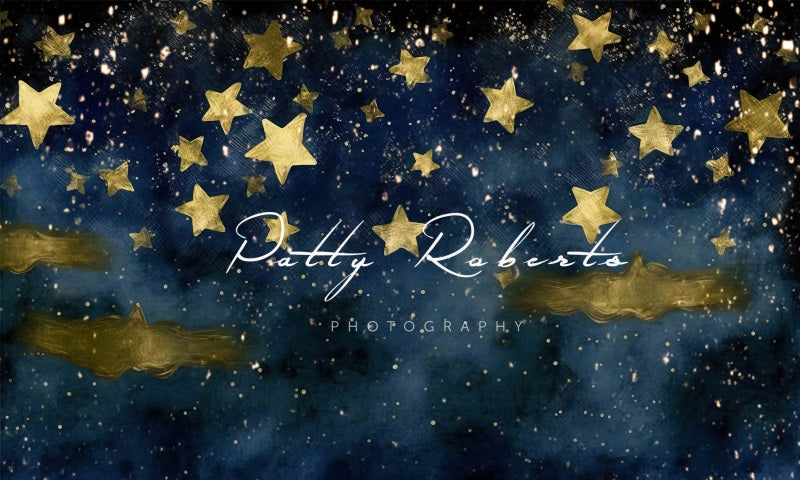 Kate Cake Smash Blauer Himmel Starry Night von Patty Roberts - Kate Backdrop.de