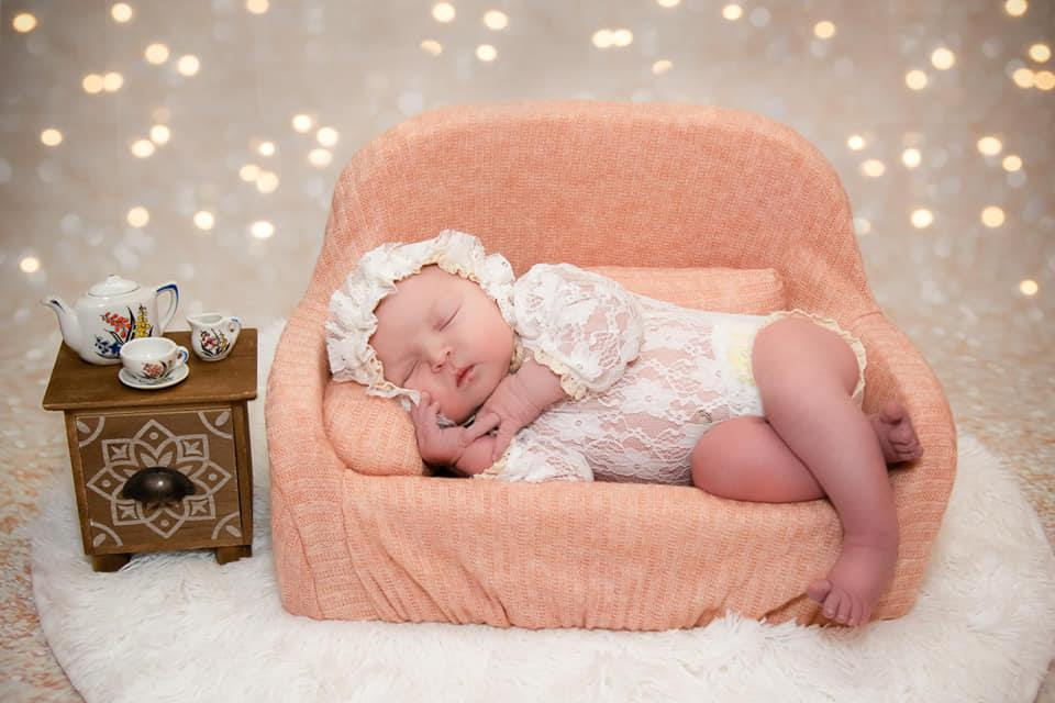 Kate Hell rosa Bokeh Glitzer Neugeborenen Fotografie Hintergrund - Kate Backdrop.de