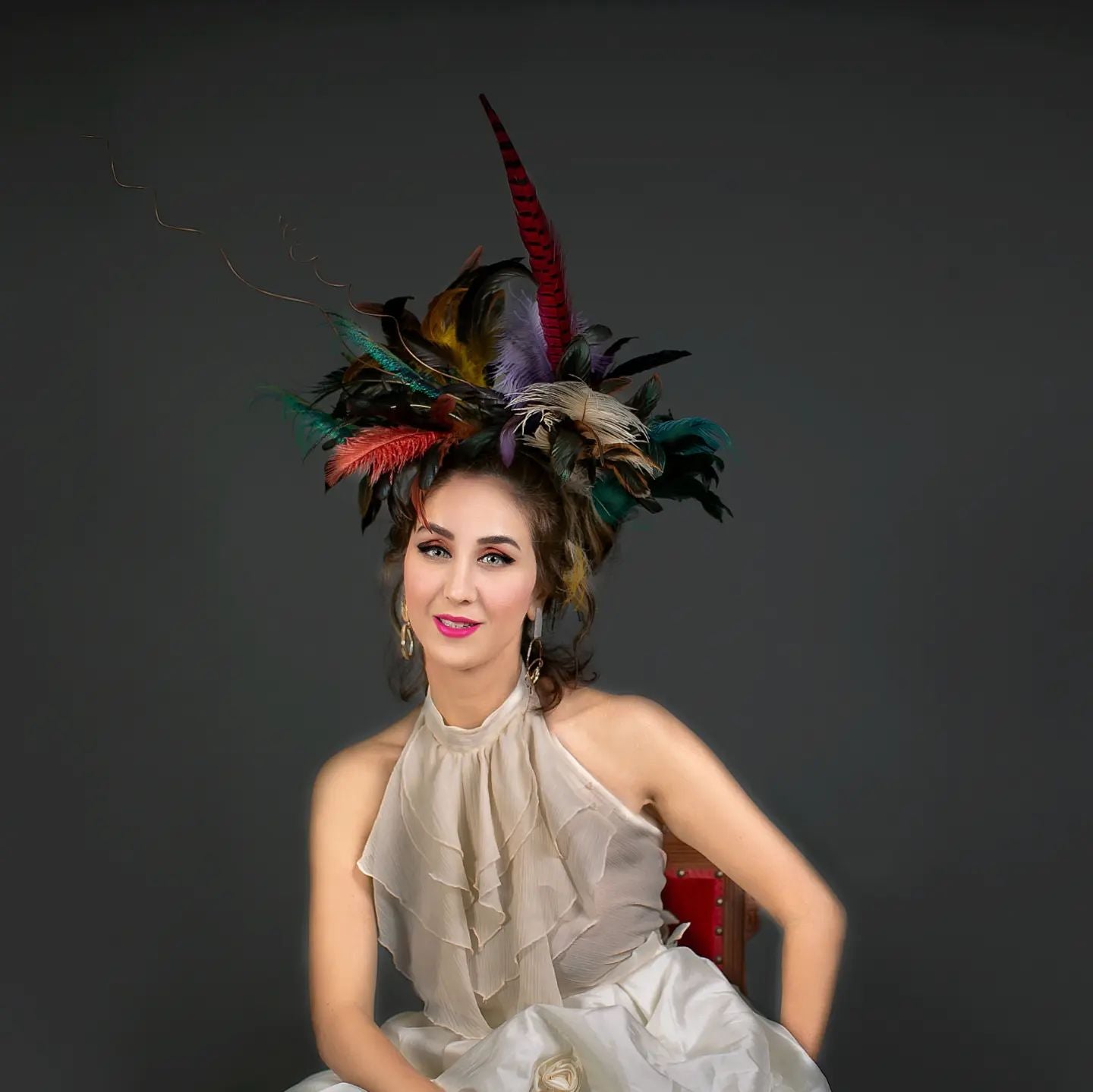 Kate Dunkel Schwarz Textur Hintergrund für Fotografie verschwommen unscharf - Katebackdrop.de