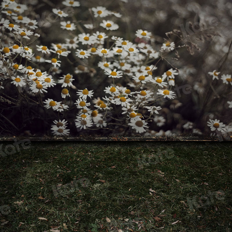 Kate Kombibackdrop Boho Sommer Blumen Wiese Hintergrund - Kate Backdrop.de