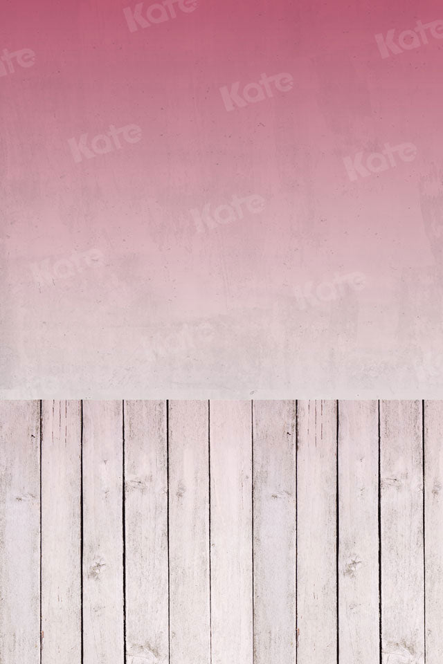 Kate Kombibackdrops Ombre Rosa Holz Hintergrund - Kate Backdrop.de