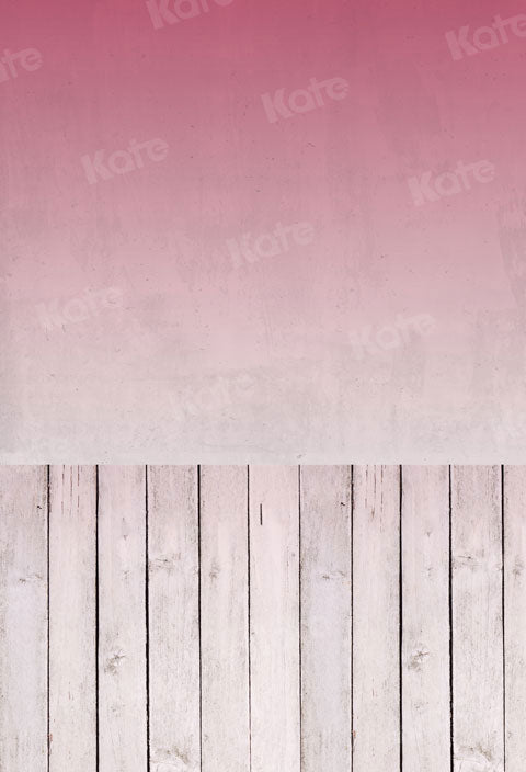 Kate Kombibackdrops Ombre Rosa Holz Hintergrund - Kate Backdrop.de