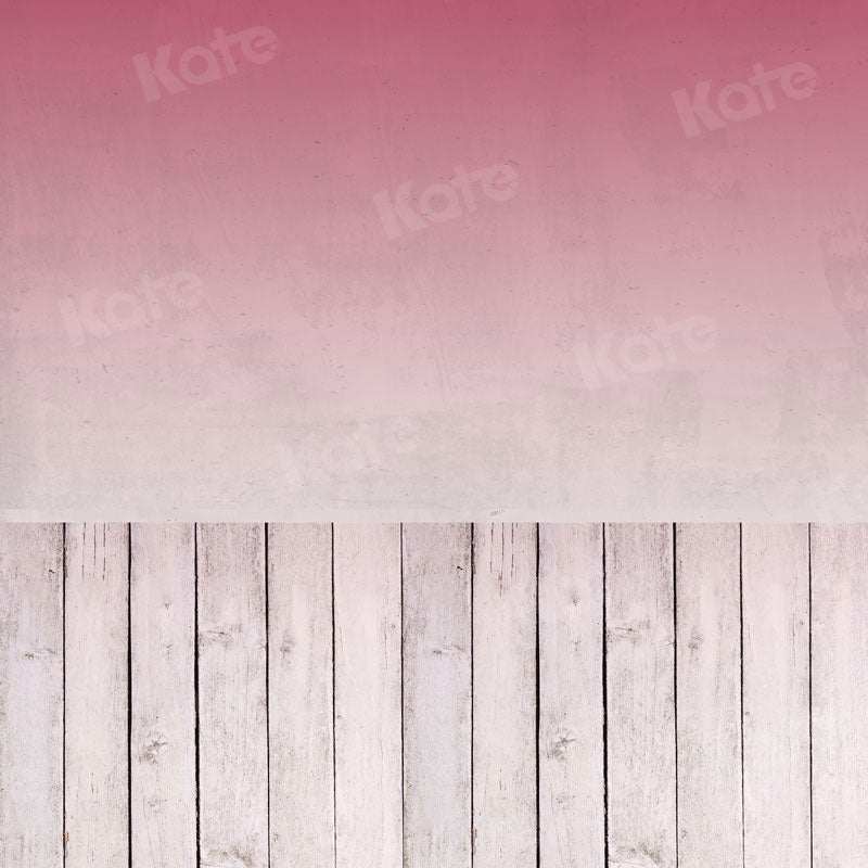 Kate Kombibackdrops Ombre Rosa Holz Hintergrund - Kate Backdrop.de