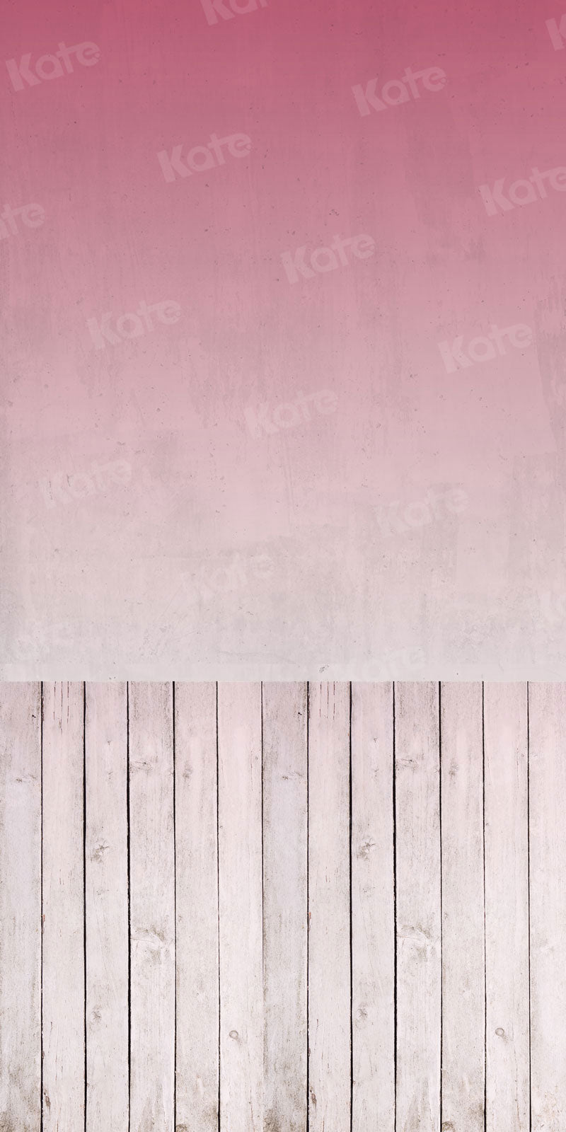 Kate Kombibackdrops Ombre Rosa Holz Hintergrund - Kate Backdrop.de