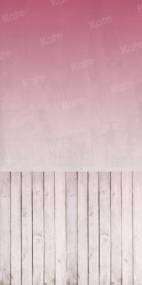 Kate Kombibackdrops Ombre Rosa Holz Hintergrund - Kate Backdrop.de