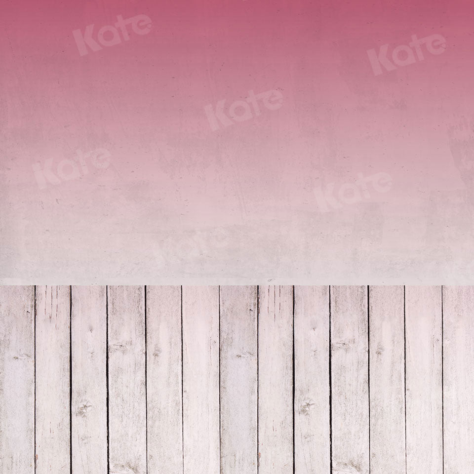 Kate Kombibackdrops Ombre Rosa Holz Hintergrund - Kate Backdrop.de