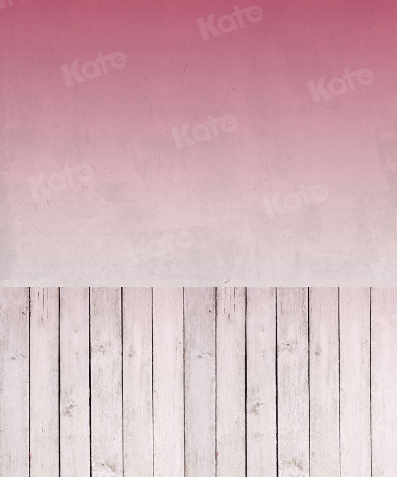 Kate Kombibackdrops Ombre Rosa Holz Hintergrund - Kate Backdrop.de
