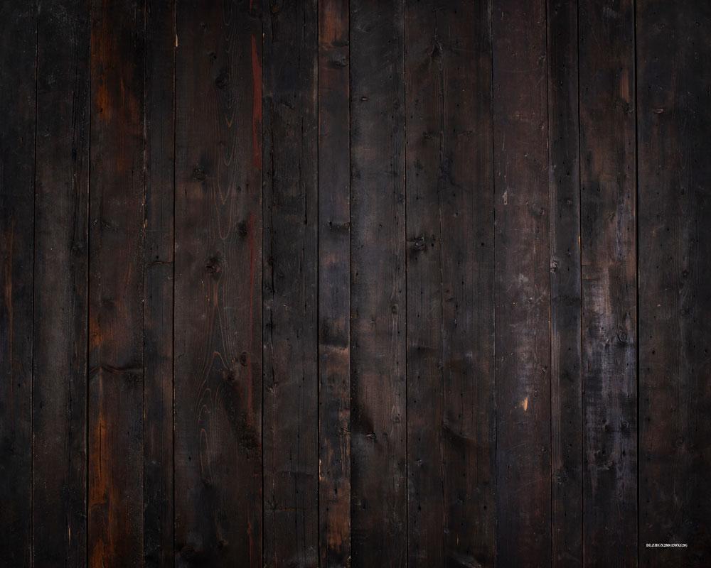 Kate Dunkelbraune Holz Gummibodenmatte von Rose Abbas - Kate Backdrop.de