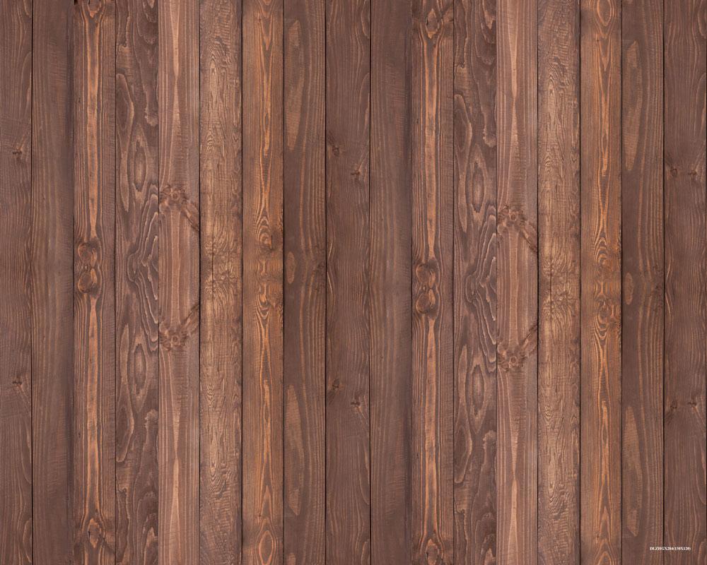 Kate Vintage dunkelbraune Holzbodenmatte - Kate Backdrop.de