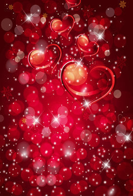 Kate Love hearts Valentines background Europe - Kate Backdrop.de